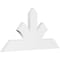 Ekena Millwork Richland Architectural Grade PVC Gable Bracket, 48"W x 24"H x 2"D x 6"F, 12/12 Pitch GBP048X24X0206RIC00 - alternate 1